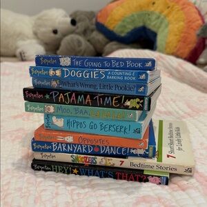 Board Book Set - Assorted Blue, Pink, Green Covers